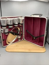 Vintage Everwear Trav-L-Bar Portable Cocktail Set