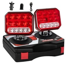 Wireless Trailer Lights, Adjustable Magnetic LED Trailer Lights with