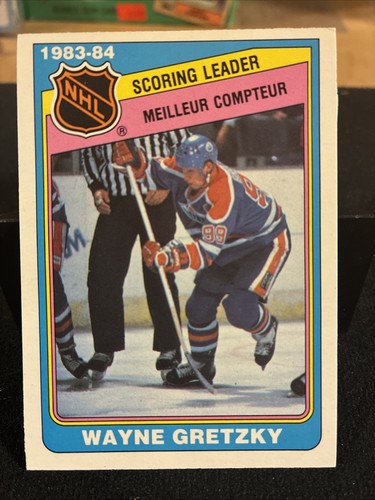 Wayne Gretzky #380 1984 O-Pee-Chee card