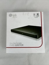 LG GP65NB60 Ultra-Slim Portable External DVD Burner and Drive - Black