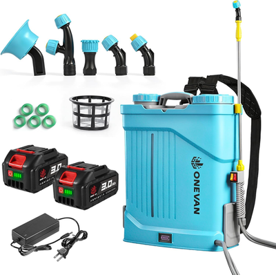 #ad #ad Battery Powered Backpack Sprayer 5.3 Gallon 0 100 PSI Adjustable Pressure Spray $184.70