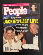 July 1994 People Weekly Magazine Jackie Kennedy Jackie's Last Love