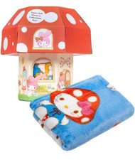 Hello Kitty Super Soft Fleece Throw Blanket Cartoon Collectible Box