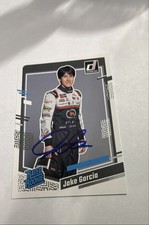 2024 Panini Donruss NASCAR - Rated Rookie Jake Garcia #95 (RC) Trackside Auto