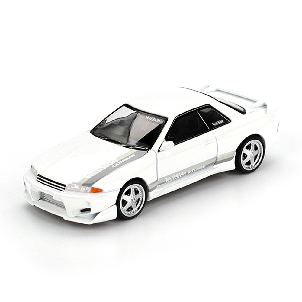 Mini GT 1/64 Nissan Skyline GT-R R32 VeilSide Combat C-I White RHD