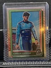 Carson Hocevar  2025 Donruss Racing - Optic Silver Holo  - #57