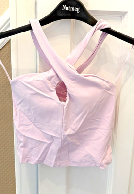 Lululemon Align Neckholder Top 2 Uk 6 Neu Pink Fitness Yoga Gym Pilates