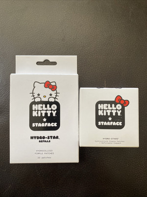 New STARFACE HELLO KITTY COMPACT & PIMPLE PATCHES REFILLS