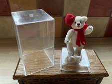 Barton Creek Mohair  Miniature Bears . Christmas Bear
