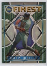 1995 Topps Finest Refractor Mark Whiten #147 3y4
