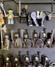 LEGO Lord of the Rings Uruk-Hai Azog Lurtz Ringwraith Orc Goblin Troll Army READ