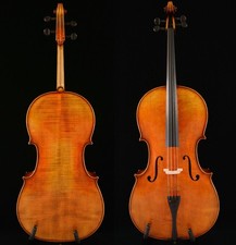 Violonchelo Master 4/4 Stradivari 1712 Davidov tono fuerte y rico No.W07