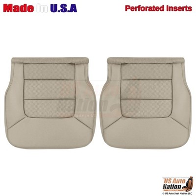 2005-2006 Fits Ford Expedition Limited Leather Front Bottom Seat Covers Tan