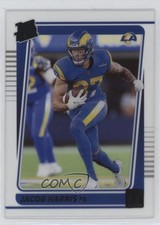 2021 Panini Clearly Donruss Rated Rookie Jacob Harris #90 13bp