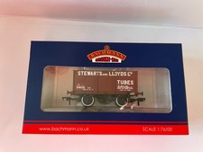 Bachmann 37-402 OO Gauge 16 Ton Slope Sided Steel Wagon ‘Stewart & Lloyds Tubes’