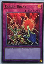 Raigeki Break - BLGG-EN131 - Ultra Rare - Glo...