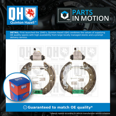 Brake Shoes Set BS820K2 Quinton Hazell Genuine Top Quality Guaranteed New