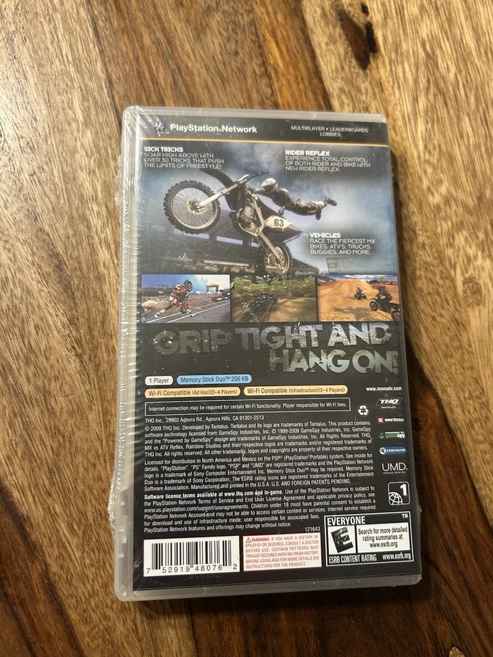 MX vs. ATV Reflex (Sony PSP, 2009) NEW Factory Sealed Play Station Portable Game - Image 3 of 3