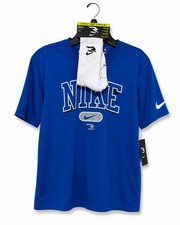 1 Set Nike 3BRAND Boys Large 2-Piece T-Shirt Socks Set Blue Dri-FIT Size L NWT