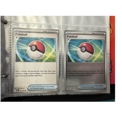 Pokémon Karten Pokéball Trainer Item 80/88 Deutsch 2 Stück 