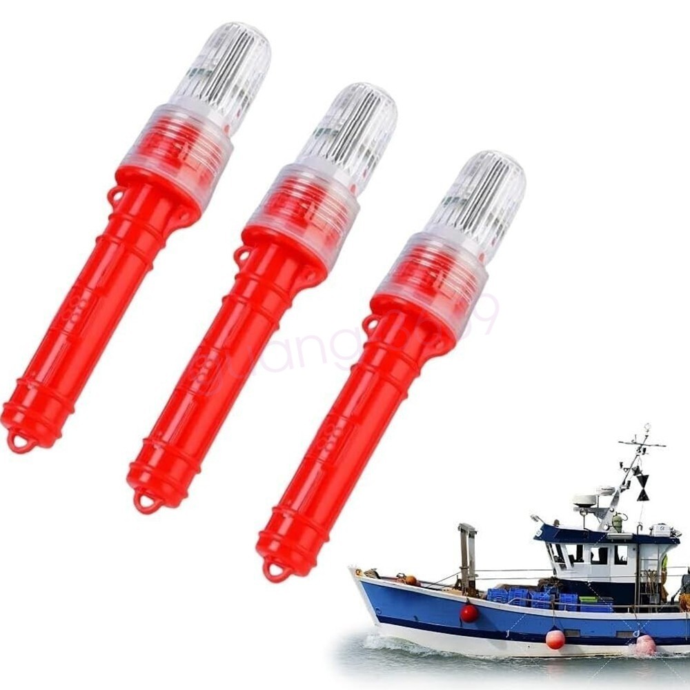 3PCS Boat Flares,Boat Flares Coast Guard Approved Marine,for Fishing Boats, L...