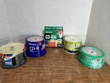 NEW 165+ CD-R Recordable Compact Discs Music Computer Burning SEALED - READ