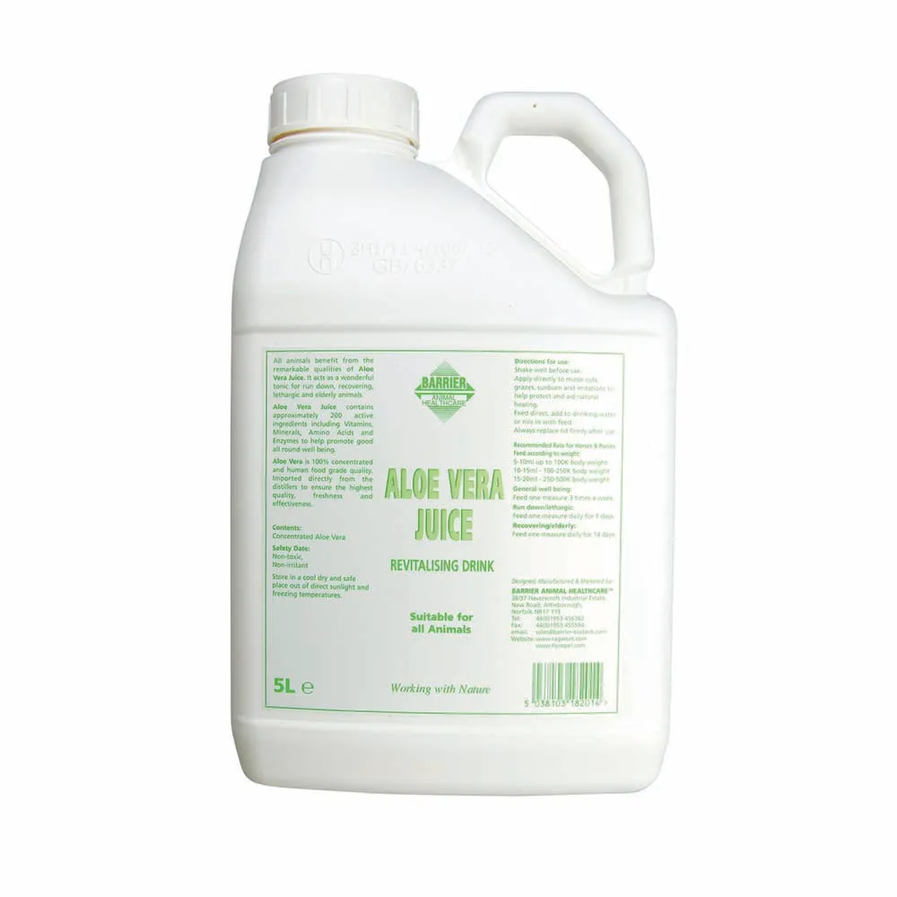 Barrier Aloe Vera Juice General Daily Health & Wellbeing Boost Vitamins Minerals