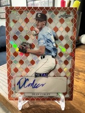 DEAN CURLEY 2022 LEAF PERFECT GAME 1st PROSPECT RC AUTO #/2