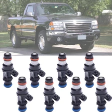 8Pcs 25317628 Fuel Injector Delphi OEM For Chevy GMC Truck 4.8L 5.3L 6.0L 99-07