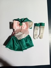 Sailor Moon Sailor Jupiter Bandai Vintage Anni 90 Solo Vestito E Guanti