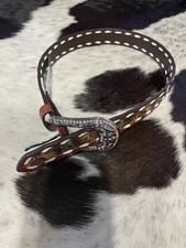 Angel Ranch kids western Cowgirl Rodeo Belt NWTS Sunflowers leather