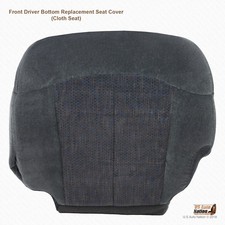 2001 2002 Chevy Tahoe Suburban Driver Side Bottom Cloth Seat Cover Dark Gray 2001 2002 Chevy Tahoe Suburban Driver Side Bottom Cloth Seat Cover Dark Gray