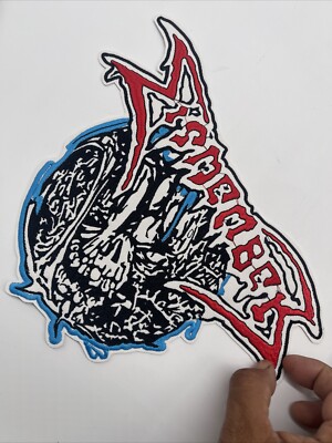 Dismember Band Logo Oversized Patch: SewOn, Quality Embroidery, 11 1/4  X 7 1/2 
