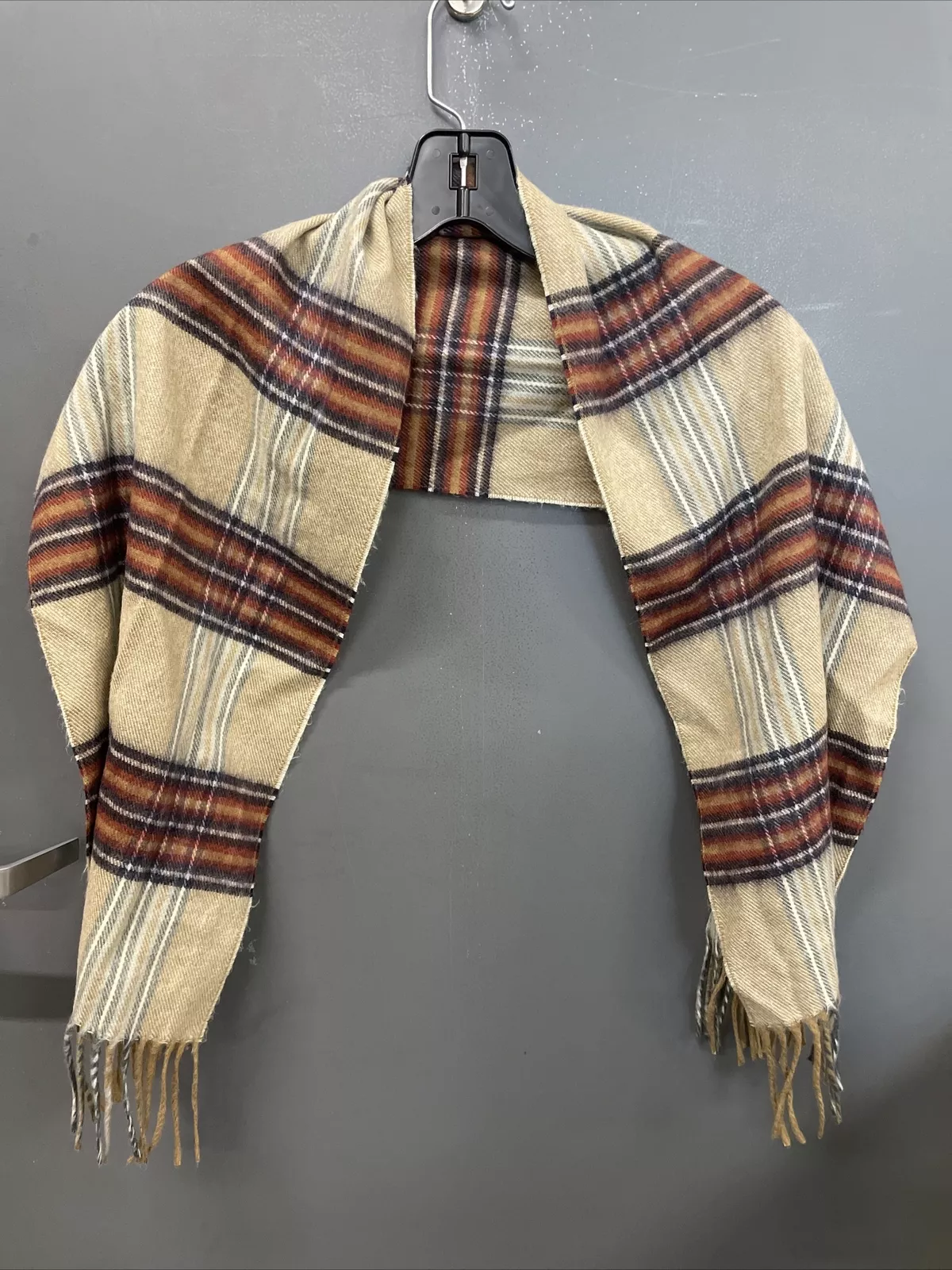 Écharpe bron/plaid Christian Dior Monsieur cachemire