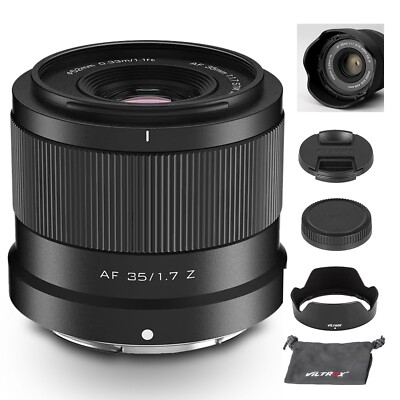 VILTROX 35mm F1.7 APS-C STM Autofokus-Festbrennweite Objektive für Nikon Z