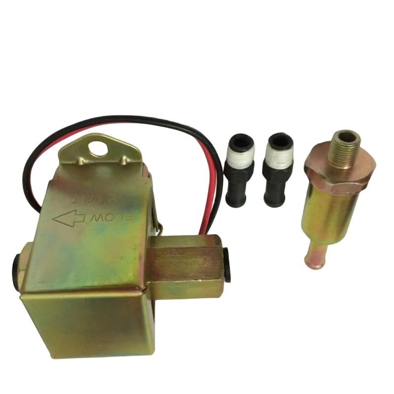 Diesel petrol 12V facet red top square electric fuel pump 40104 40106 ...