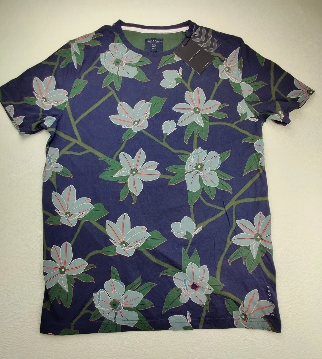 Denim and flower ricky singh sale t shirt