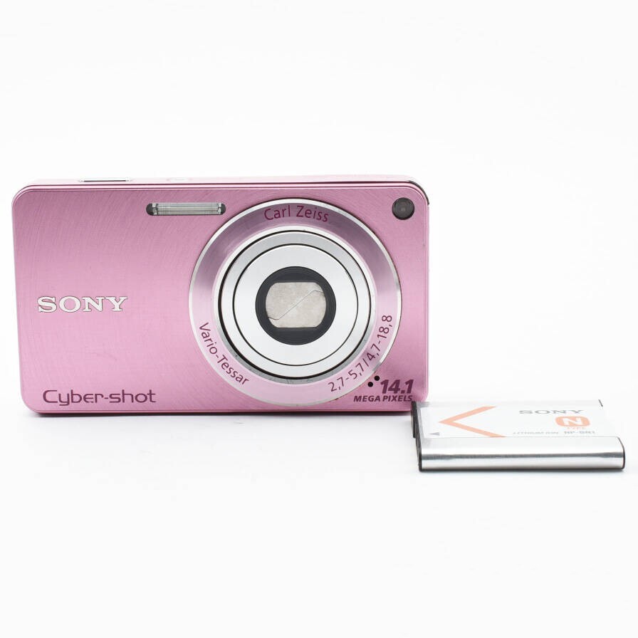Sony Cyber-shot DSC-W350 Pink 14.1MP 4x Zoom Digital Camera W