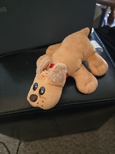 9" Hasbro Pound Puppies Tan Puppy Dog Plush 2022 Cocker Spaniel