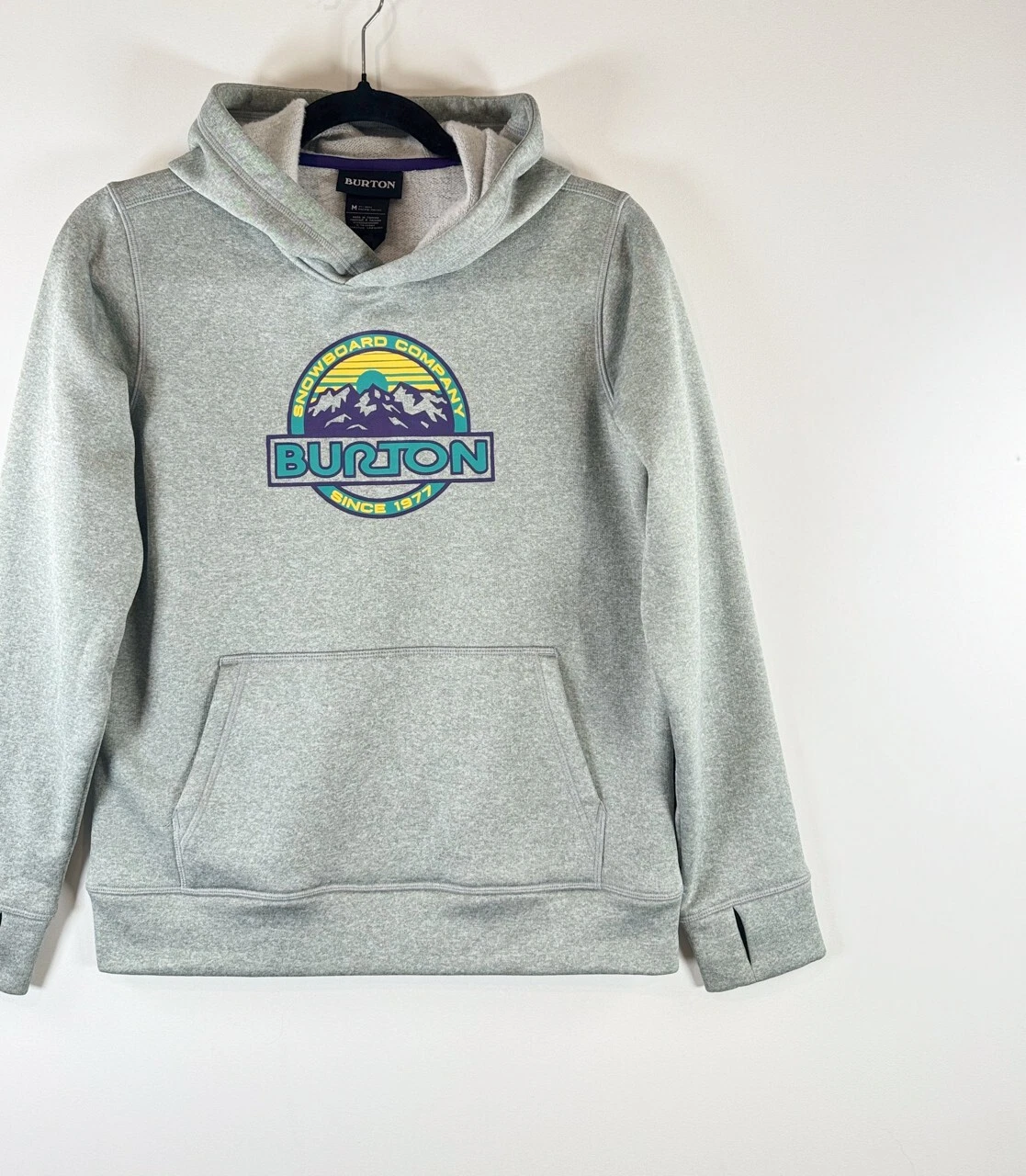 burton kids pullover graphic outdoor hoodie