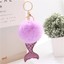 thumbnail 45 - 2020 New Cute Pineapple Fur Ball Keychain Bag Car Pendant Keyring Birthday Gifts