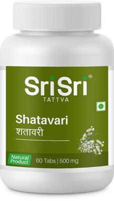 Sri Sri Tattva Ayurvedic Shatavari 60 Tablets with Free Shipping