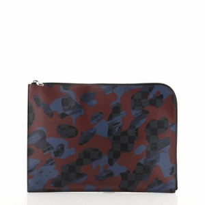 Louis Vuitton Pochette Jour Limited Edition Camouflage Damier Cobalt GM |  eBay
