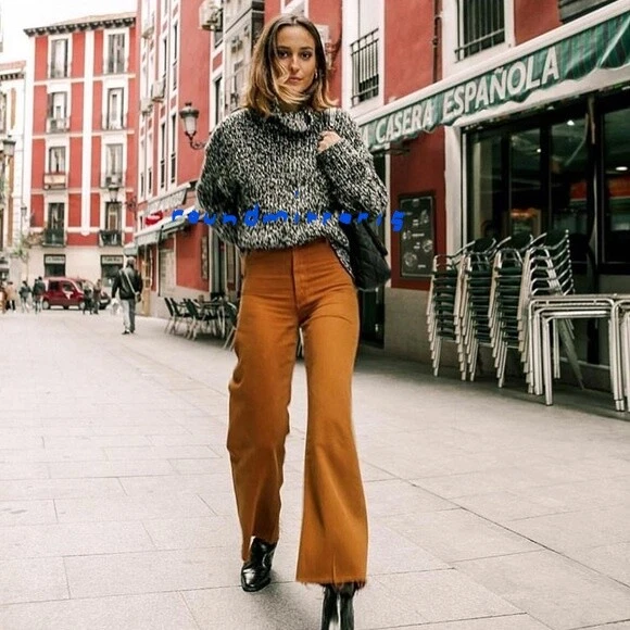Bell sleeve hotsell sweater zara