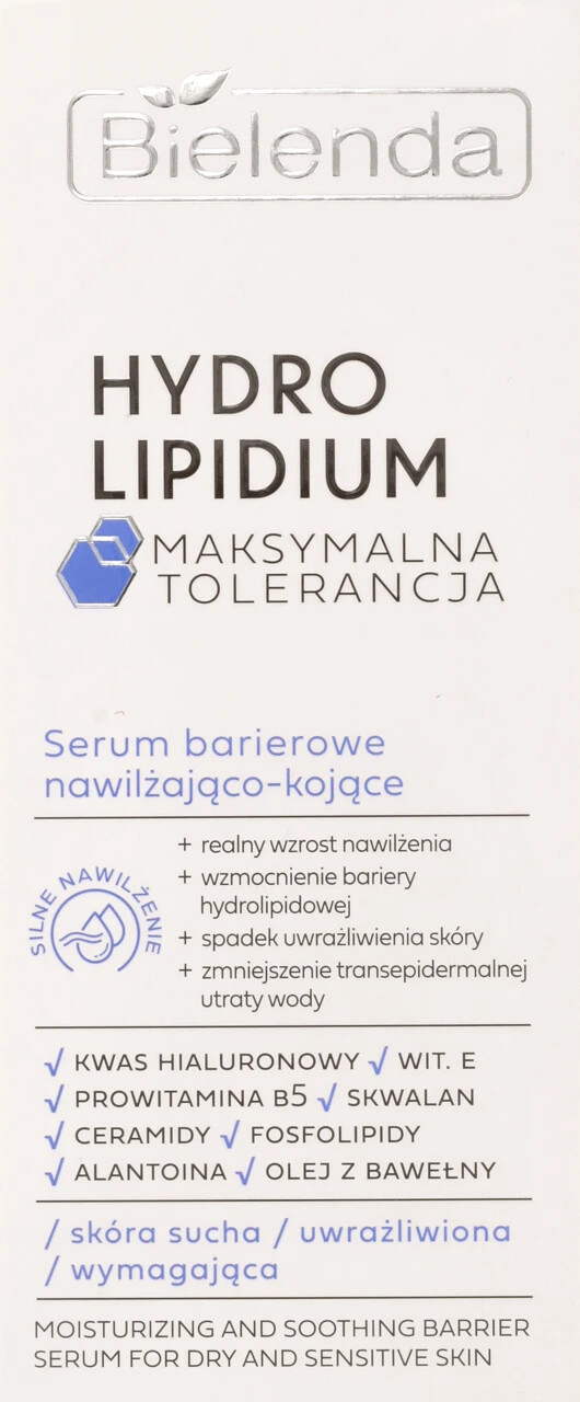 Bielenda Hydro Lipidium Moisturizing & Soothing Barrier Serum 30ml