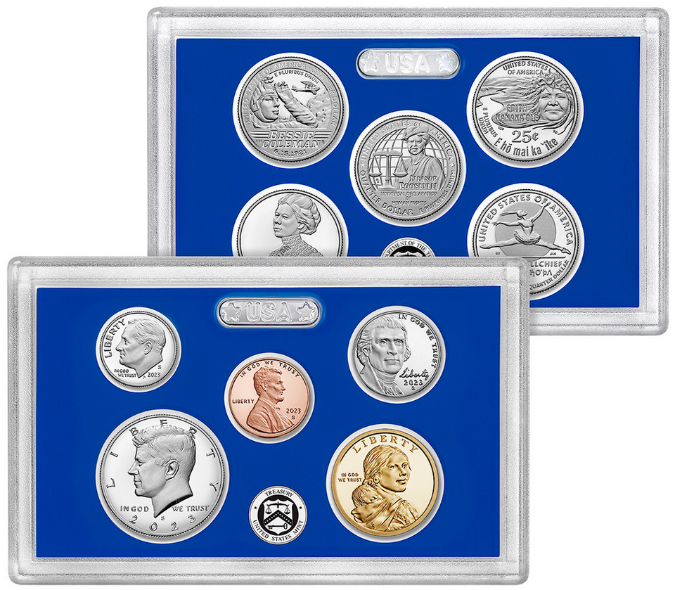 2023 s us mint 10 coin clad proof set 23rgr unavailable at mint In hand