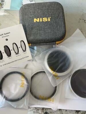 NiSi 67mm Swift VND Mist Kit 1-9 (1-5 Stops VND, 4 Stop ND, Black Mist 1/4) USA