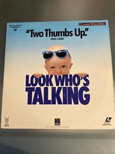 Look Whos Talking Laserdisc - Columbia RCA 1990 Travolta - VG