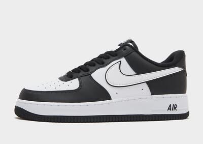 Authentic Nike Air Force 1 '07 Panda  ( Men UK Size: 10 EUR 45 ) Black / White