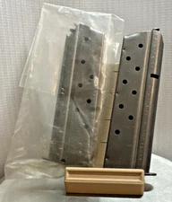 Lot Of (2) two  Mec-Gar .40 S&W 1911 8rd Magazine